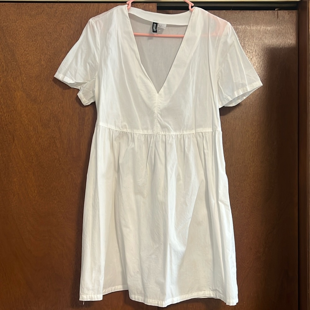 White Babydoll Dress 🤍